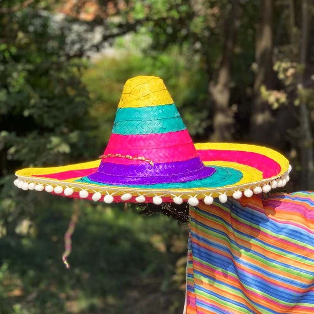 Chapéu Mexicano de Aba Larga e - Bucket Hat Straw avaliação e preço